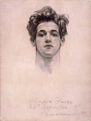 Portrait of Olimpio Fusco by John Singer Sargent